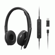 Lenovo 4XD1M45627 casque Avec fil Arceau USB Type-C Noir Lenovo 4XD1M45627 casque Avec fil Arceau USB Type-C Noir