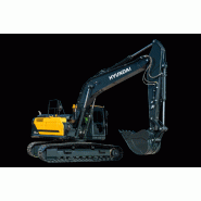 Pelle sur chenilles HYUNDAI HX210A L Série A - moteur Cummins Stage V, 22 tonnes, 129 kW (173 ch) Pelle sur chenilles HYUNDAI HX210A L Série A - moteur Cummins Stage V, 22 tonnes, 129 kW (173 ch)