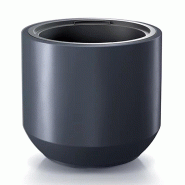Prosperplast - Pot HEOS 36 L avec réservoir - 39x39x35 cm, coloris Anthracite - gris plastique polypropylène ZA3011