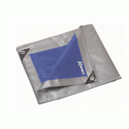 RIBIMEX Bâche De Protection 250gr/m² Multicolore PRB25010X15 - gris 3700194407971_0
