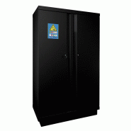 Armoire anti-feu 90 min batteries lithium haute 2 portes - 795+LI - Alarme VIG290 / Blanc