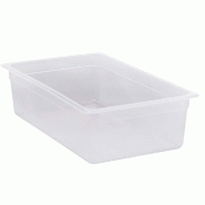 Bac GN 1/1 polypropylène P15cm 19,5L