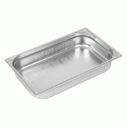Bac Inox 304 perforé GN 1/1 100 mm | Vogue - DW462