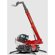 Chariot télescopique rotatif de dernière génération avec cabine inclinable - RTH 8.27 TC - MAGNITH