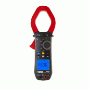 CHAUVIN ARNOUX - Pince multimètre AC+DC TRMS 1000V CATIV/1500V CATIII, IP54, 2000A AC/3000A DC, 1200V AC et 1700V DC, Puissances, Rotation de phase, THD, Résistances, Continuité sonore et Test diode