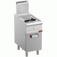 Diamond - Friteuse gaz 1 cuve 14 litres sur armoire - réf. G7/F14A4-N - inox AKS-G7/F14A4-N