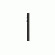 Douchette à main Levante en acier inoxydable 316L, finition gris canon, raccord universel – SINED - gris inox DOCCINO-LEVANTE-CANNA-FUCILE
