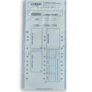 Enveloppe sécurisée pour billets à usage unique AXYTRANS 01A - Lot de 100 Enveloppe sécurisée pour billets à usage unique AXYTRANS 01A - Lot de 100
