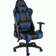 FAUTEUIL DE BUREAU CHAISE SIÈGE SPORT GAMER NOIR/BLEU 08_0000370 FAUTEUIL DE BUREAU CHAISE SIÈGE SPORT GAMER NOIR/BLEU 08_0000370