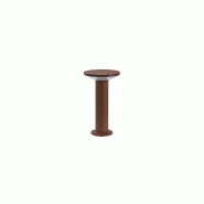 Gea Luce Ges2331C Borne Led Directe 12W 3000K En Aluminium Marron Avec Diffuseur Polycarbonate - Gealuce - marron GES2331C