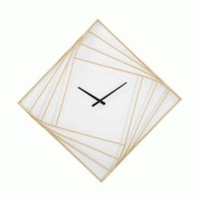 Horloge en métal Goldy line 85 x 6 x 85 cm Mauro Ferretti - jaune 0647710000 Horloge en métal Goldy line 85 x 6 x 85 cm Mauro Ferretti - jaune 0647710000