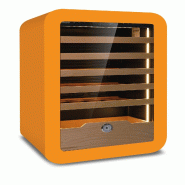 KLIMAITALIA Cave à vin ventilée. Éclairage LED. Thermostat électronique. Étagères en bois + commode. Température +2°C/+20°C. VINARIUS40ORN - 4035