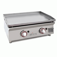 Plancha à gaz de 60 cm en acier laminé de 6 mm 60PGLN d'Arilex. Arilex - G60PGLN