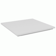 Plateau pour bac bois - L60,2xP60,2xH3,6cm - blanc
