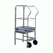 Plateforme individuelle roulante hauteur fixe CABRI 2 marches - DUARIB - 18011 Plateforme individuelle roulante hauteur fixe CABRI 2 marches - DUARIB - 18011