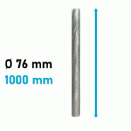 Potelet galva carrefour - 76 mm