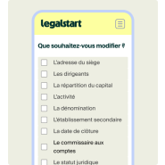 Service de changement de dénomination sociale - Legalstart