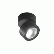 Spot LED orientable en métal noir 15 W 900 lm, température de couleur réglable 3000 K/4000 K/6000 K, diamètre 10,5 cm - Perenz - noir 6774 N CT