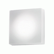 Zafferano Caorle Mural/Plafond 320X320X88Mm. Triac 16.0W Led 22/27/30/40K-Ip20- B.Co Op. - blanc 8054346794446