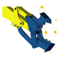 Broyeur à béton mécanique idéal pour la démolition secondaire et primaire