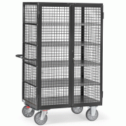 Chariot grillagés gris anthracite Chariot grillagés gris anthracite