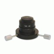 Condenseur ABBE champ clair O.N.1,25 - Ref.: HBL001 Condenseur ABBE champ clair O.N.1,25 - Ref.: HBL001