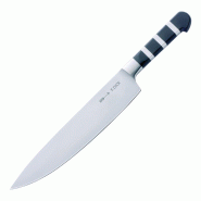 Couteau de cuisinier 255mm - Dick 1905 - lame en acier inoxydable avec manche à anneaux symétriques Couteau de cuisinier 255mm - Dick 1905 - lame en acier inoxydable avec manche à anneaux symétriques