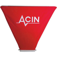 Hotte souple pliable 280x1200 mm - pour FlowFinder MK2 - ACIN - Réf. 94044_0