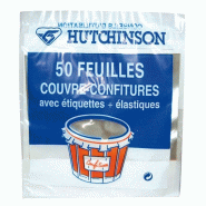 HUTCHINSON Lot De 50 Couvre Confitures 47 gpc - multicolore 3159750604604