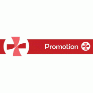 Kit 2 habillages joues gondole "promotion" - Rouge - 142.5x20 cm - PVC