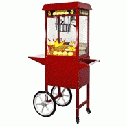 Machine a pop corn professionnelle sur chariot Machine a pop corn professionnelle sur chariot