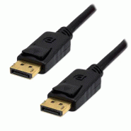 MCL Cable Display Port 3 m DisplayPort Noir