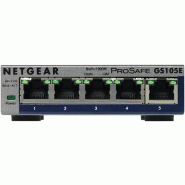 NETGEAR GS105E-200PES commutateur réseau Géré L2/L3 Gigabit Ethernet (10/100/1000) Gris_0