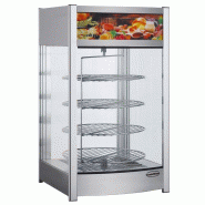 Vitrine chauffante vitrée Rotative 97L Combisteel