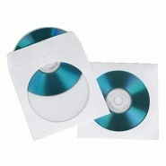 Hama Boîtier standard (pour CD et disques Blu-Ray, Étui protecteur pour CD,  paquet de 10) Noir/Transparent