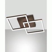 Bard Plafonnier Led Moderne 39W Corten 3394-22-361 Fabas Luce - marron 8019282546986