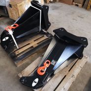 Bras de manutention pour terrassement et travaux industriels