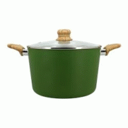 Menastyl - Faitout 24cm Colorama Olive - En Aluminium - Revetement Antiadhesif En Ceramique - 3256391020081 Menastyl - Faitout 24cm Colorama Olive - En Aluminium - Revetement Antiadhesif En Ceramique - 3256391020081