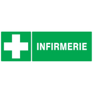 Panneaux rigides adhésifs photoluminescents 330x200 mm secours évacuation - PNGPSLAD-TL10/INFR_0