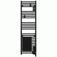 Radiateur sèche-serviettes connecté Doris étroit 300W Noir - Atlantic - 851293 Radiateur sèche-serviettes connecté Doris étroit 300W Noir - Atlantic - 851293