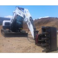 Roto-one adapté aux pelles de 2 à 35 tonnes