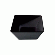 Saladier mélamine noire 670cl 30x30x11,5cm - par 4