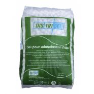 Sel pour adoucisseur d'eau - distrisel - pastilles coussinets sac 25kg