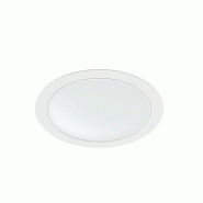 Spot encastré LED NOI 14 W avec sélecteur de température de couleur (2700 K/3200 K/4000 K, blanc mat) - Angle de faisceau de 100° - Beneito & Faur