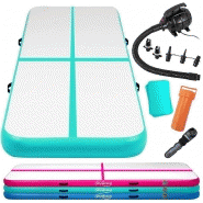 TAPIS DE GYMNASTIQUE GONFLABLE POMPE À AIR ET KIT DE RÉPARATION AIRTRACK TAPIS DE SOL PISTE DE YOGA 3X1 VERT 01_0000006 TAPIS DE GYMNASTIQUE GONFLABLE POMPE À AIR ET KIT DE RÉPARATION AIRTRACK TAPIS DE SOL PISTE DE YOGA 3X1 VERT 01_0000006