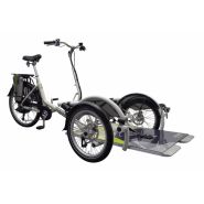 Tricycle transporteur fauteuil roulant van raam veloplus