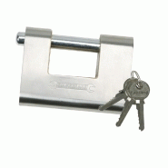CADENAS BLINDÉ MONOBLOC 60 MM SILVERLINE 819718 CADENAS BLINDÉ MONOBLOC 60 MM SILVERLINE 819718