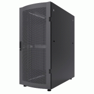 Baie serveur 19 pouces MHT249 avec porte perforée - 36U - 1200 (P) x 600 (L) x 1728 (H) - flatpack - noir - Bravour® Baie serveur 19 pouces MHT249 avec porte perforée - 36U - 1200 (P) x 600 (L) x 1728 (H) - flatpack - noir - Bravour®