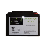 Batterie au Lithium Fer Phosphate (LiFePO4) et Lithium Polymère (LiPo) - Type : 6V - LiFePO4