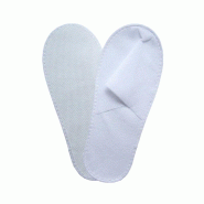 Chaussons en spunbond blanc 28x11cm par 500